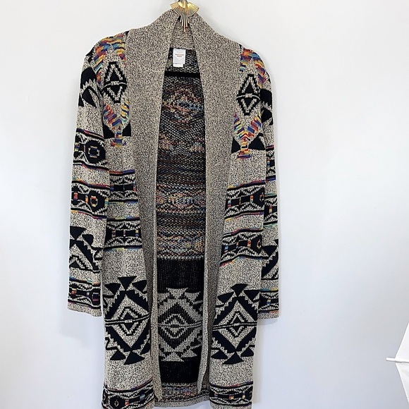 Sweaters - “Northern Angel “ Cardigan Sweater Southwest Pattern NWOT Sz Medium